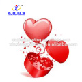 New Unique Design Heart Shaped Gift Box White Card Packaging Boxes